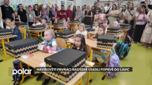 Havířovští prvňáčci nadšeně usedli poprvé do lavic