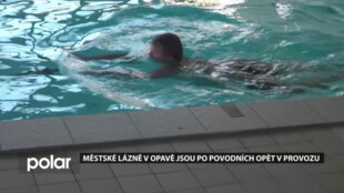 Městské lázně v Opavě jsou po povodních opět v provozu