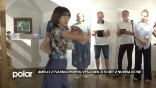 Umělci ztvárnili pohyb, výsledek je vidět v kamenné baště v Novém Jičíně