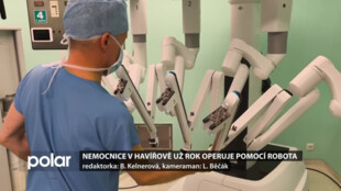 Nemocnice v Havířově už rok operuje pomocí robota Da Vinci
