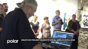 Kreativní projekt na baště spojil umělce dvou zemí, přidali se i žáci novojičínské ZUŠ