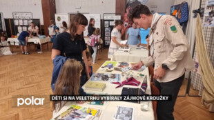 Děti si na veletrhu vybíraly zájmové kroužky, které jim vyplní volný čas