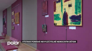 Výstava v Akordu pomáhá nevyléčitelně nemocným dětem. Výtěžek poputuje do Hospice Ondrášek