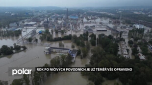 Rok od ničivých povodní je už téměř vše opraveno. Škody šly do miliard korun