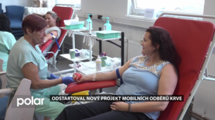 Slezská nemocnice v Opavě vyjíždí za dárci. Spustila projekt mobilních odběrů krve