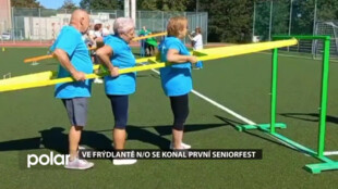 Ve Frýdlantě nad Ostravicí se konal první Seniorfest, soutěžily týmy z celého okolí