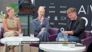 Prostor TUNELU v Dolní oblasti Vítkovic oživí exkluzivní módní přehlídka. Hlavní hvězdou bude Andrea Verešová