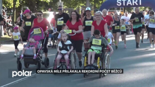 Opavská míle přilákala rekordní počet běžců. Rekord trati dlouhé 1609 metrů nepadl