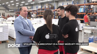 Žáci Albrechtovy střední školy mají praxi v tiskárně