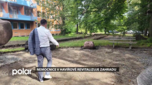 Nemocnice v Havířově zahájila revitalizaci zahrady, která bude přístupná veřejnosti