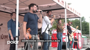 Havířovákům zahrála kapela Jelen, nechyběla ani autogramiáda