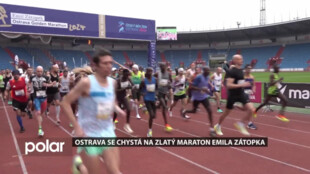 Ostrava se chystá na Zlatý maraton E.Zátopka. Trať má mezinárodní certifikaci