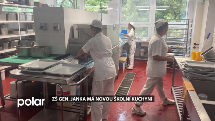 Mariánskohorská Základní škola Gen. Janka má kompletně zrekonstruovanou školní kuchyni
