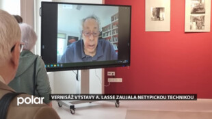 Vernisáž výstavy Palimpsesty a fotografie antropologa a umělce Andrewa Lasse zaujala technikou