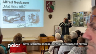 Novojičínští uctili rodáka, jezdce a manažera, který ovlivnil automobilové závody