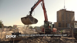 Rekonstrukce Frýdlantských mostů přinese další změnu. Osobní auta musejí jinudy