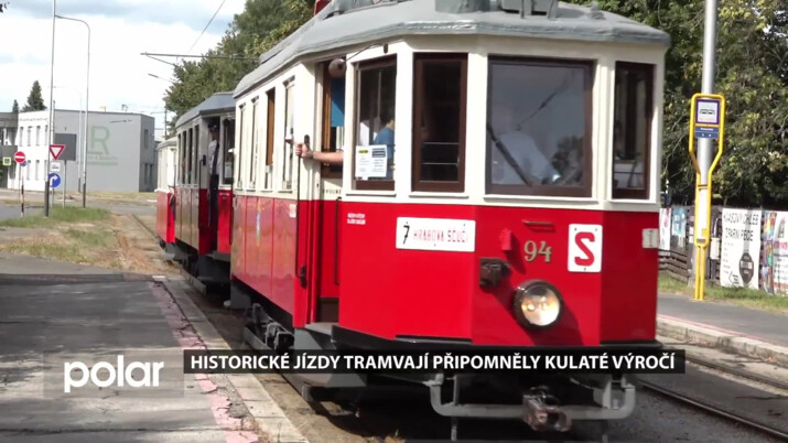 Jízdy historickou tramvají připomněly 50. výročí od ukončení provozu Komárku do Ščučí