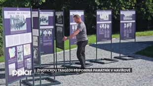 Památník životické tragédie v Havířově má novou venkovní panelovou výstavu