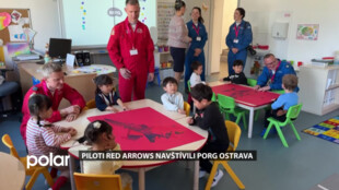 Piloti slavné britské akrobatické skupiny Red Arrows navštívili PORG International School v Ostravě