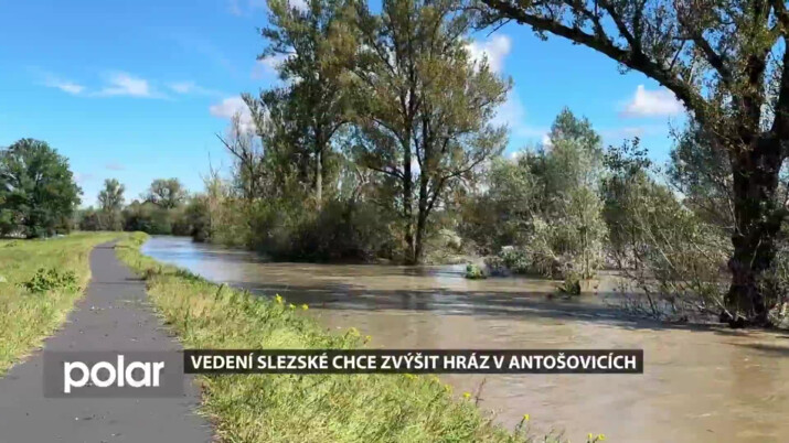 Hráz v Antošovicích musí být zvýšena. Povodí Odry už prý chystá projekt