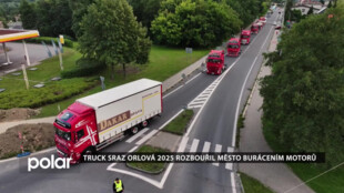 Truck sraz Orlová 2025 rozbouřil město burácením motorů