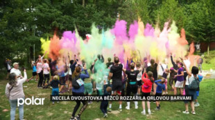 Necelá dvoustovka běžců rozzářila Orlovou barvami