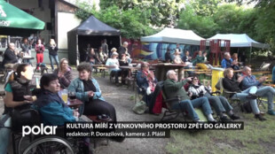 Kultura míří z venkovního prostoru zpět do Galerky, případně do kina