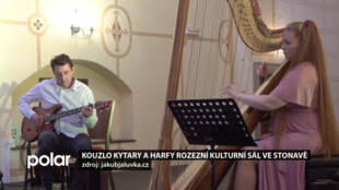 Kouzlo kytary a harfy rozezní kulturní sál ve Stonavě