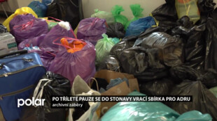 Po tříleté pauze se do Stonavy vrací sbírka pro Adru