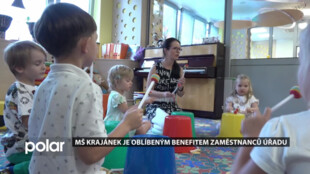 Mateřská škola Krajánek si získala mezi zaměstnanci Krajského úřadu velkou oblibu