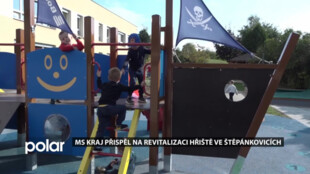 Zbrusu nové dětské hřiště ve Štěpánkovicích může využívat i veřejnost