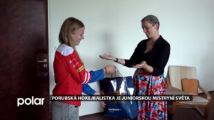 Porubská hokejbalistka je juniorskou mistryní světa. V týmu byla druhou nejmladší hráčkou