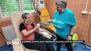 Kavárna života Jany Feberové v havířovské nemocnici oslavila rok od otevření