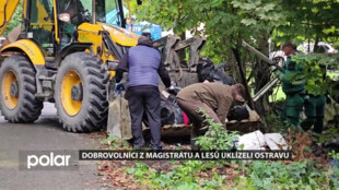 Do akce Ukliďme Česko se zapojil ostravský magistrát. Odpad byl sesbírán v Radvanicích