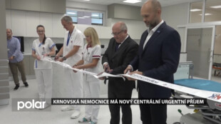 Krnovská nemocnice slavnostně otevřela nový Centrální urgentní příjem