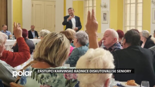 Zástupci města Karviná opět diskutovali se seniory na každoroční podzimní besedě