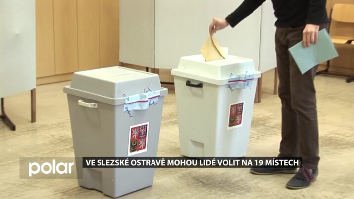 Ve Slezské Ostravě mohou lide volit na 19 místech, volebních okrsků je 26