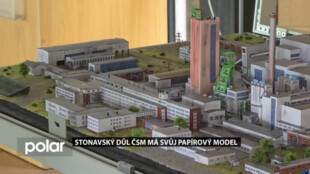 Stonavský Důl ČSM má svůj papírový model
