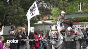 Svatováclavské pivní slavnosti u zábřežského zámku v Ostravě nabídly až 120 druhů piv