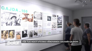 VŠB-TUO hostí výstavu věnovanou sochaři Gajdovi. K vidění je do 31. října