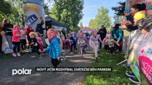 Nový Jičín rozhýbal sváteční běh parkem, startovalo více než tři sta dětí a dospělých