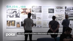 VŠB-TUO hostí výstavu věnovanou sochaři Gajdovi. K vidění je do 31. října