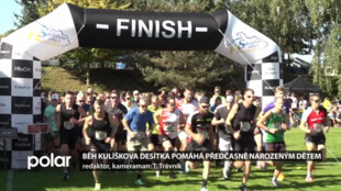 Při charitativním  běhu pro 