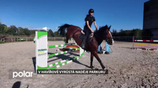 Wiktoria z Havířova je mladou nadějí parkuru, jejím snem je reprezentovat ČR v zahraničí