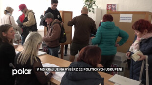 Volby do poslanecké sněmovny začaly. V MS kraji je na výběr z 22 politických uskupení