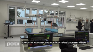 V Krnovské nemocnici zahájil provoz nový centrální urgentní příjem