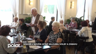 Senioři v Novém Jičíně skloubili volby a zábavu