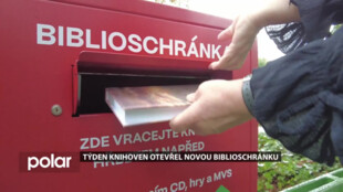 Týden knihoven otevřel novou biblioschránku
