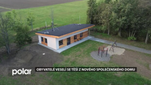 Obyvatelé oderského Veselí se těší z nového společenského domu, k dispozici jej mají od září