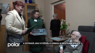 Během voleb do Poslanecké sněmovny vyjížděly komise v Ostravě-Jihu k desítkám voličů